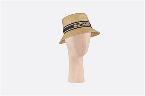 chapeau dior paille|Chapeau Dioresort à petit bord Paille naturelle .